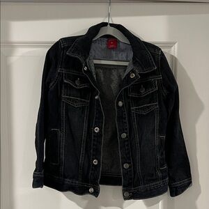 Arizona Jean Company Black Kids Jean Jacket